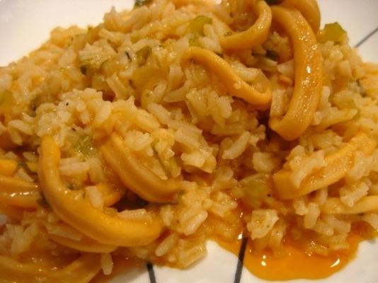 kalamaria pilafi (inktvispilaf)