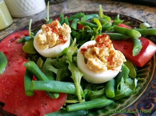 Stilton gevulde eieren