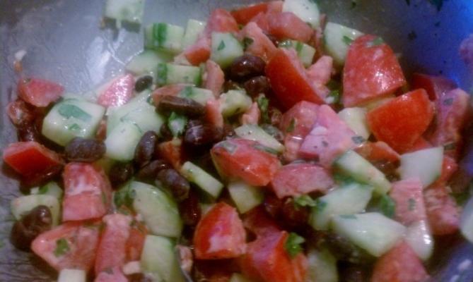 egyptische fava bean salad (ww)
