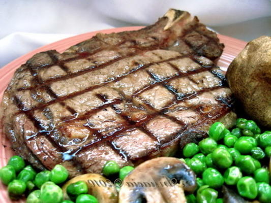 pan-gegrilde steak (biftek andagrave; la parrilla)