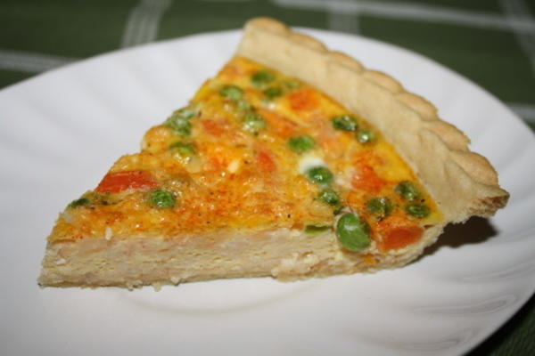 lekkere herfst vegetarische quiche