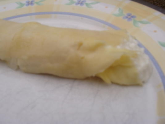 cottage cheese crêpe vulling