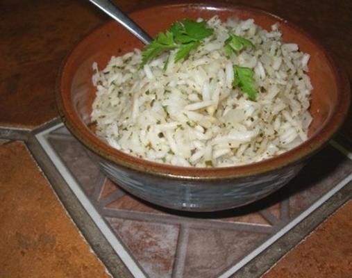 Mexicaanse groene rijst (veganistisch)