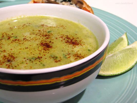sopa de elote (mexicaanse mais soep)