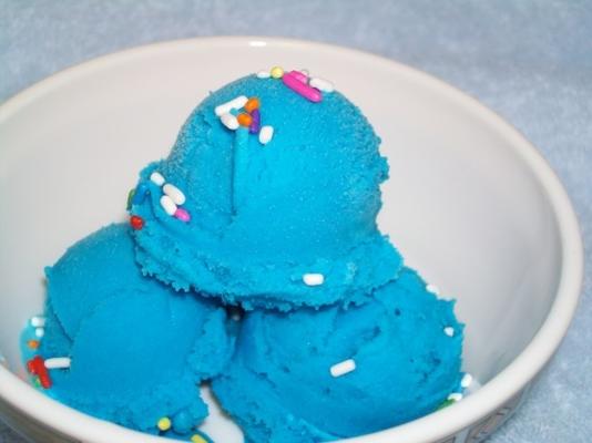het blue moon-ijs van de makelaar
