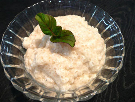 truvia kokos tapioca pudding