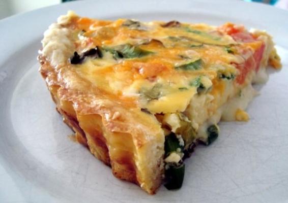 Hillary's vegetarische quiche