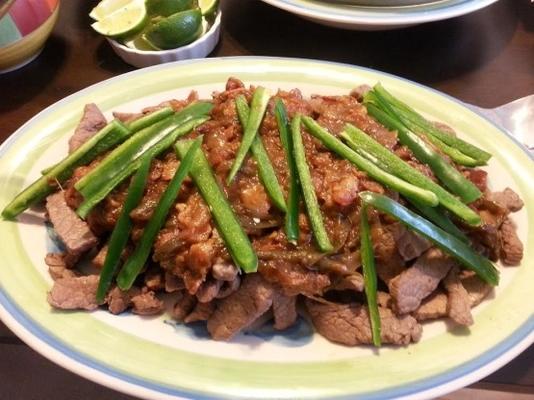 puntas de filete a la nortena