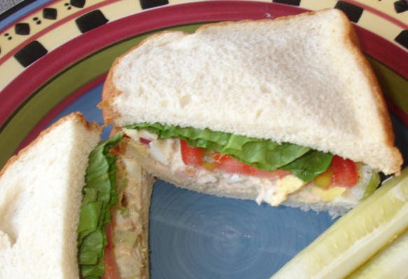 bakinbaby's onstuimige albacore sandwich