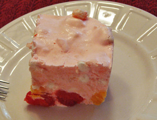 bevroren fruitsalade dessert