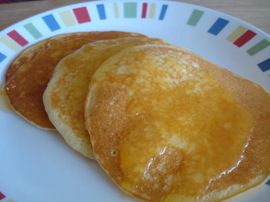 zonnige pannenkoeken