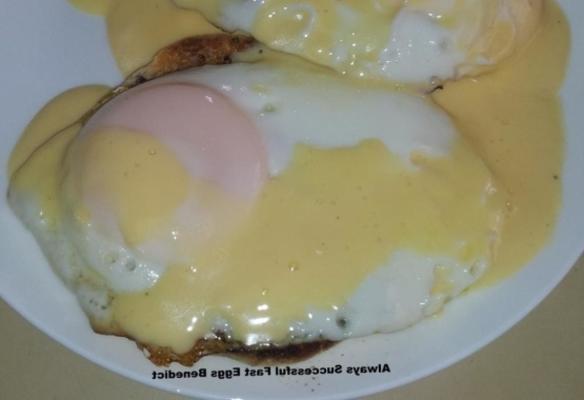 altijd succesvolle snelle Eggs Benedict