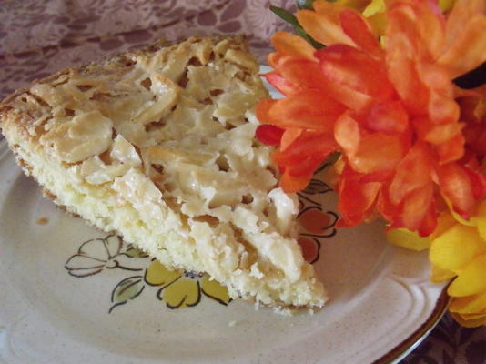 toscakaka / tosca cake (zweedse amandeltaart)