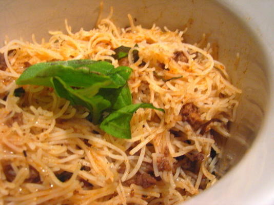 pappardelle bolognese