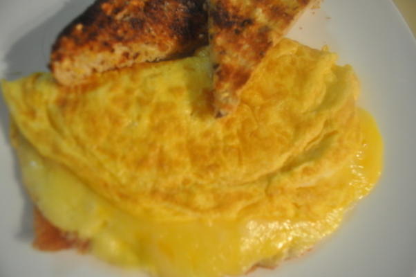 eenvoudige omelet voor 2 of 3, paula deen-stijl