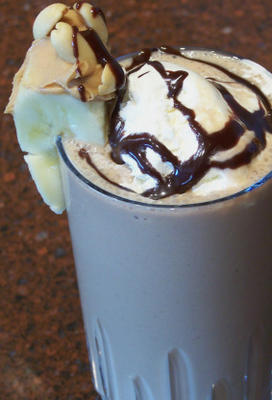 nootachtige chocolade bananenschok