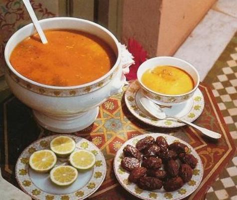 harira (soep voor ramadan)