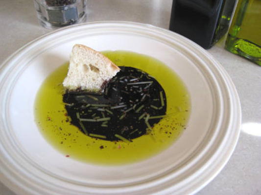 panera brood balsamico dipping olie