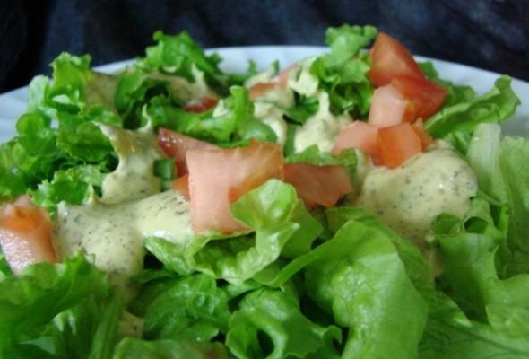 romige pesto saladedressing