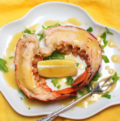 kreeft met cognacboter