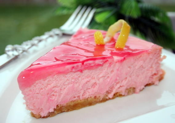 roze limonade cheesecake