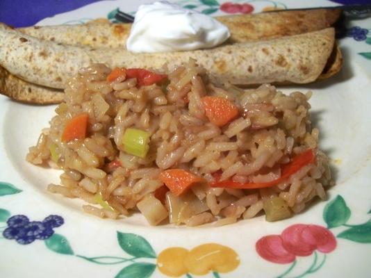 risotto met herfstgroenten
