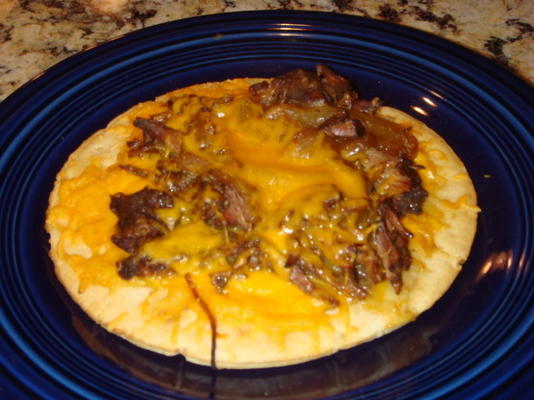 ranchero beef pizza