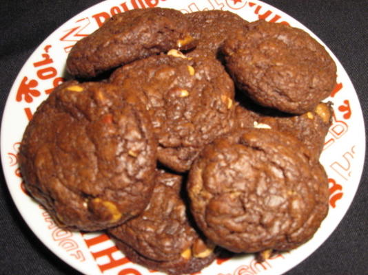 austin's pindakaas butterscotch chip brownie cookies