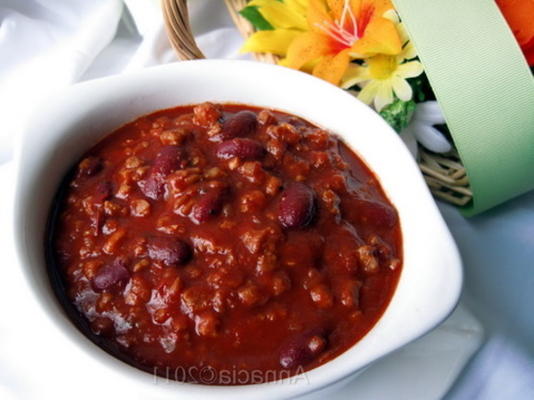 chili con carne in een oogwenk
