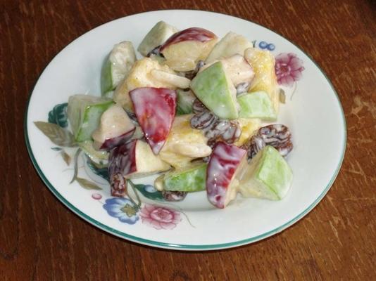 gelukkige appelsalade