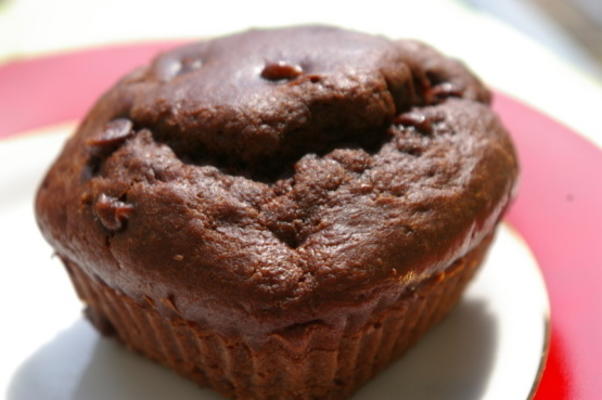 chocolade chocoladeschilfer cupcakes