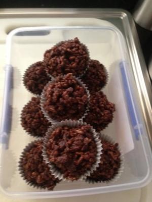 choc crackles, (zonder copha)