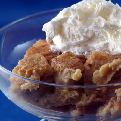 abrikoos-pompoen broodpudding, diabetisch / hart gezond