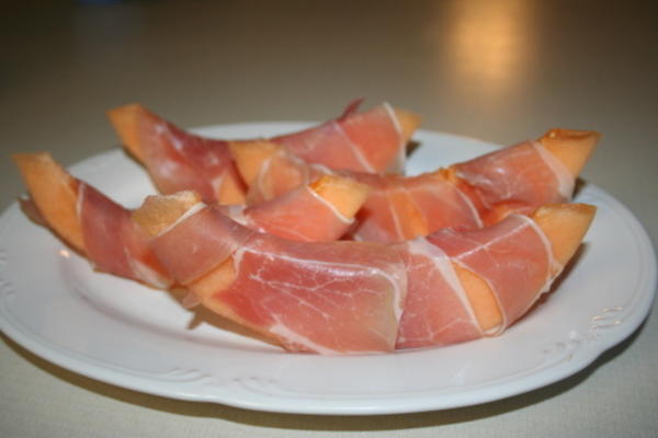 prosciutto en meloen (prosciutto y meloni)