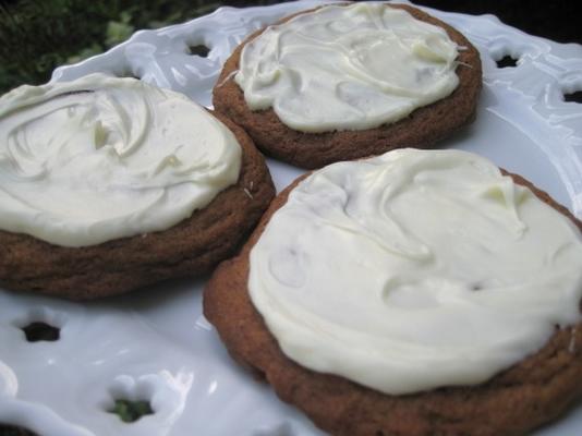 gingersnaps met witte chocoladeschilfers