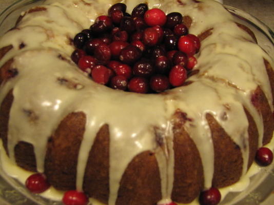 cranberry-oranje bundt cake