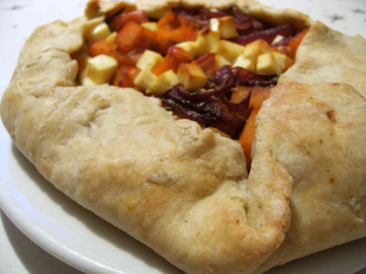 goed eten van pompoentaart korst