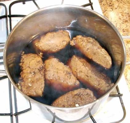 hoe seitan te maken (rundvlees smaak)