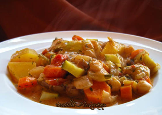 libanese stijl plantaardige ragout