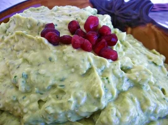 curried avocado dip