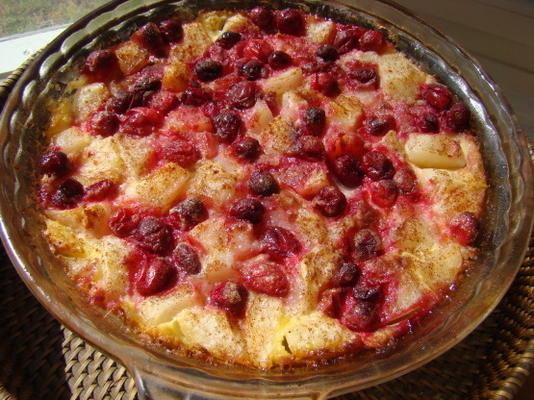 cranberry perenclafouti