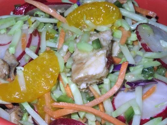 Chinese kip koolsalade salade