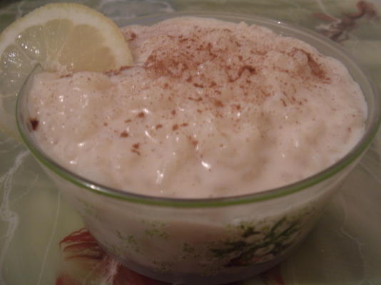 arroz con leche (spaanse rijstpap)