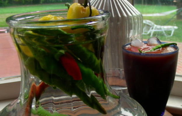 tex mex pepper wodka infusie