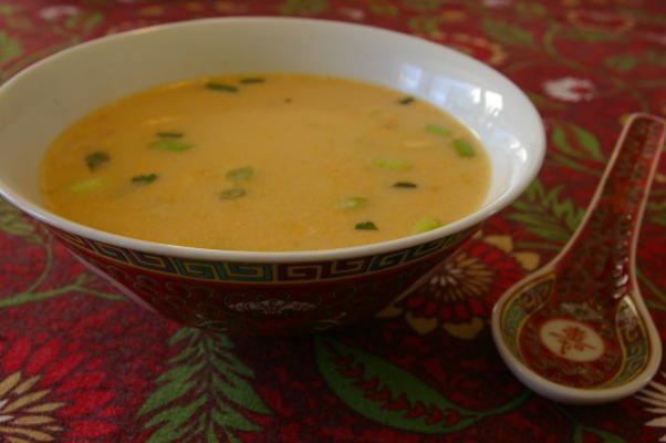 makkelijke tom kha Thaise kokossoep