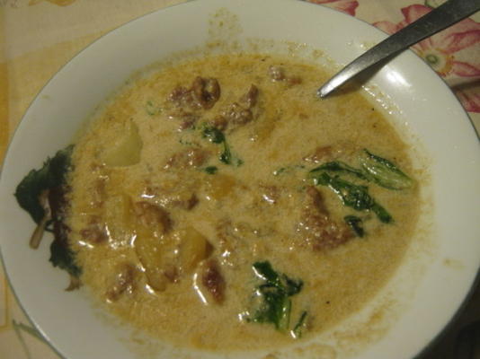 zuppa toscana (toscaanse soep) op mijn manier