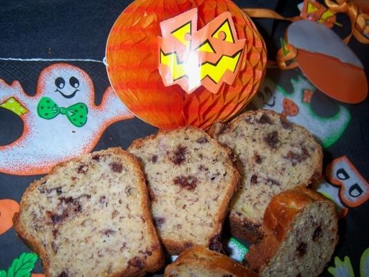 chocolade-kersen banaanbrood (diabetisch vriendelijk)