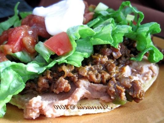 tex-mex tostadas (minder vet)