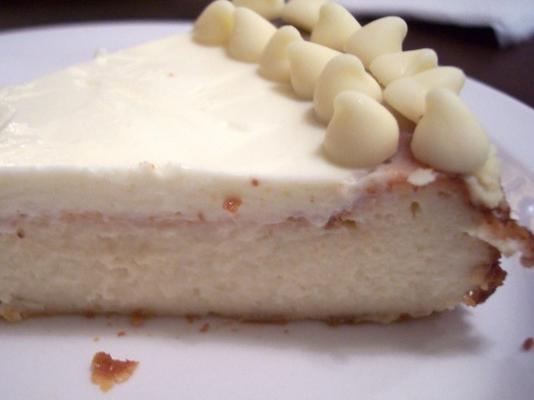 witte fluwelen cheesecake