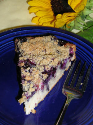 3e generatie blueberry streusel cake